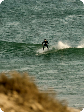 Morning surf