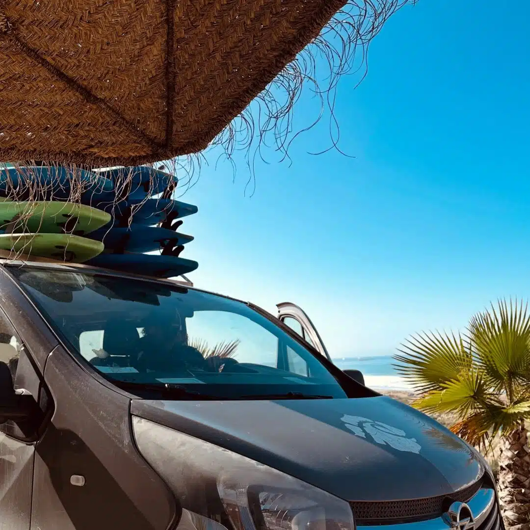 This is how we spend a day in Tamraght 🌊 Surf sessions, ocean views, good vibes, and delicious…